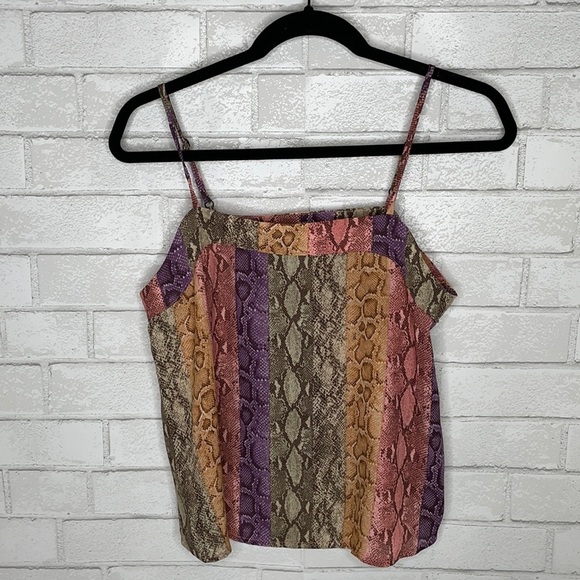 NWT HIATUS Snake Print Tank Top - Picture 5 of 15